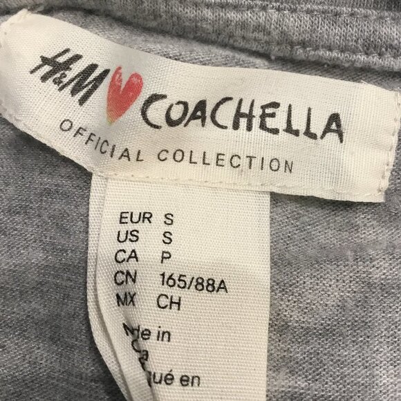 H&M Coachella Valley Music & Arts Festival Tee Shirt Size Small - Picture 3 of 4